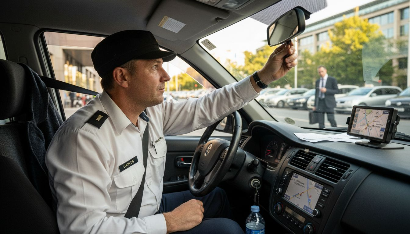 Taxista profesional con experiencia en servicios para empresas