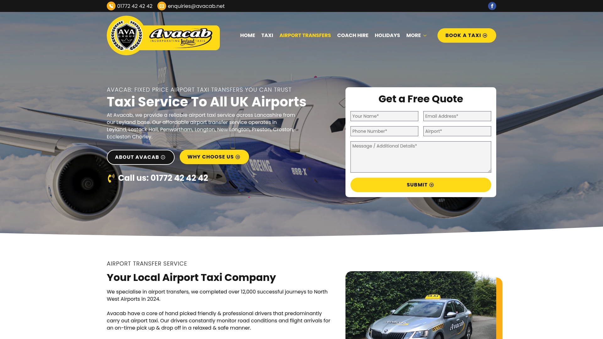 https://avacab.net/airport-transfers