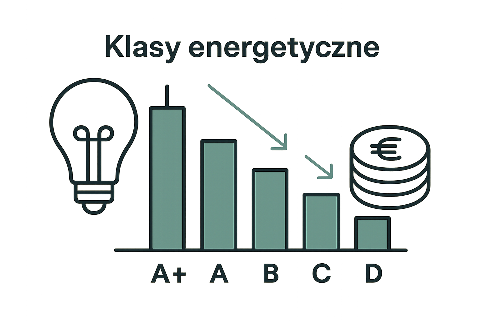 Wskaźniki zużycia energii dla różnych klas budynków