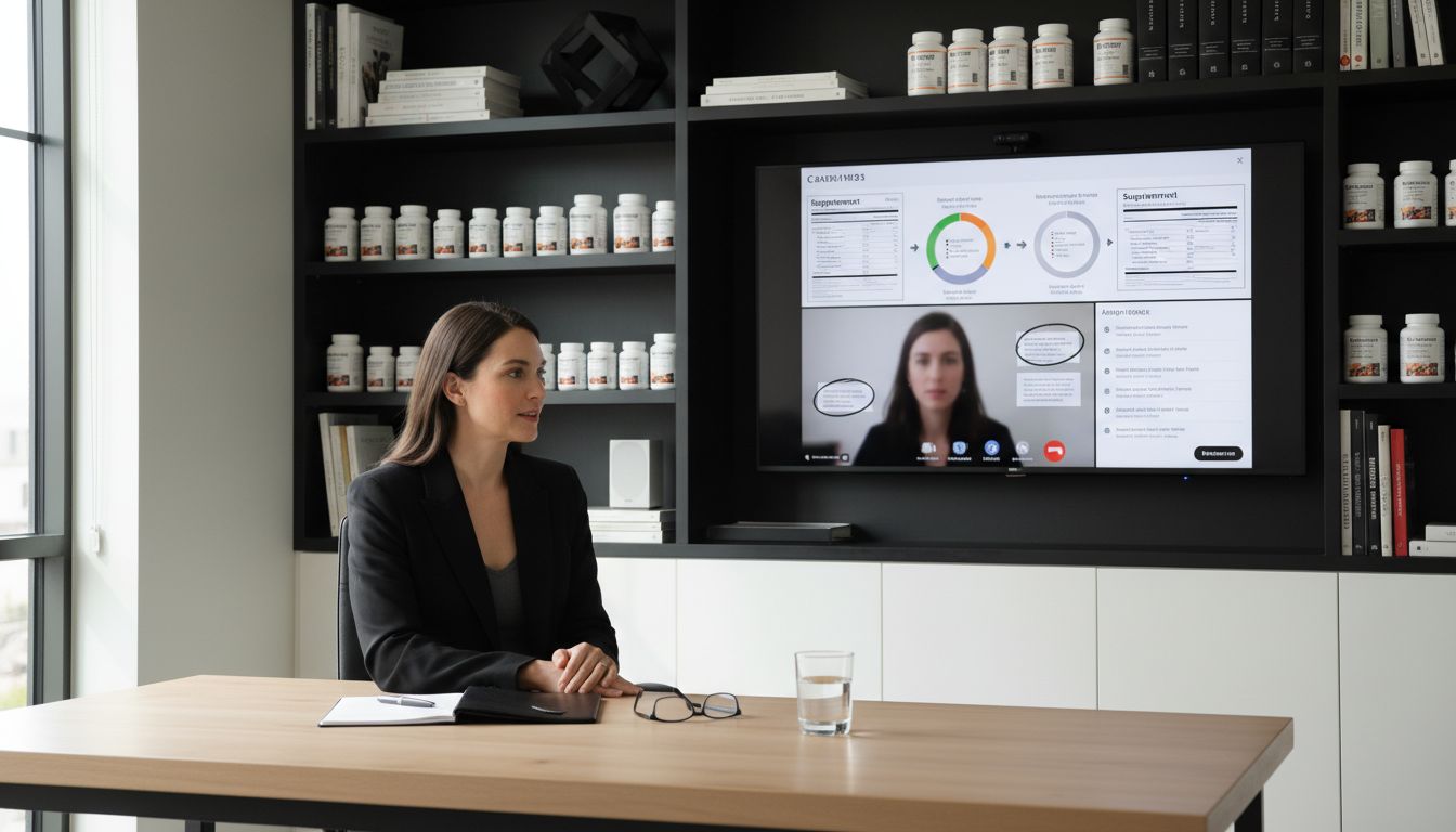virtual supplement consultation