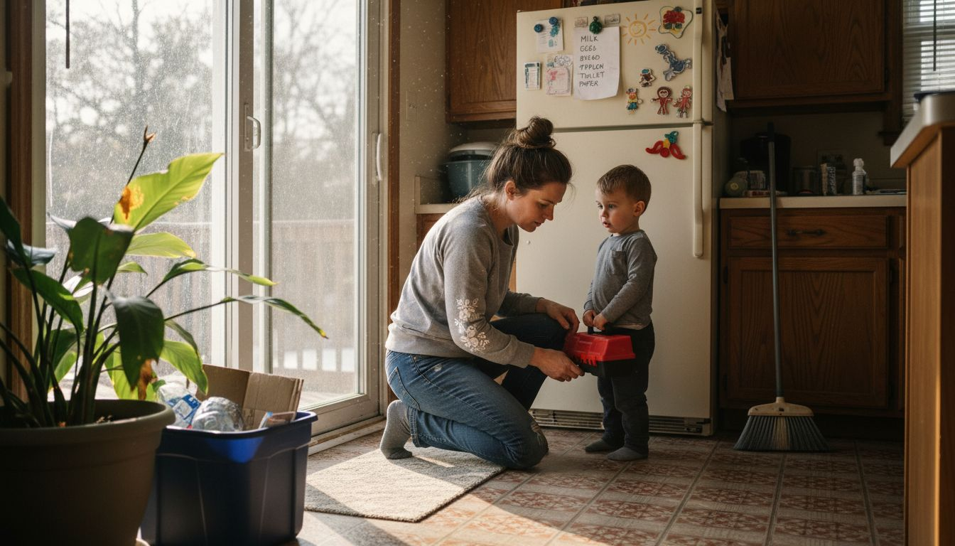 Family sealing door for eco-friendly pest control