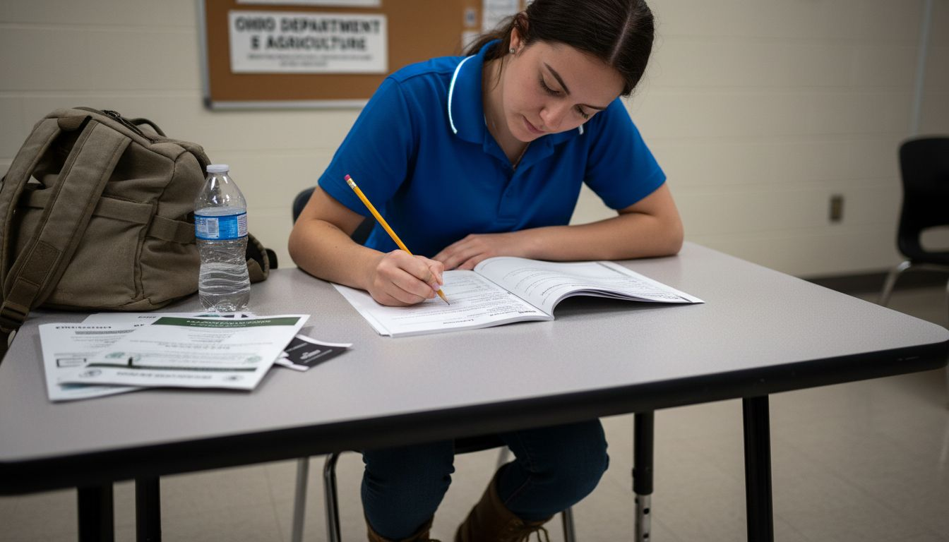 Exam for Ohio pest control licensing
