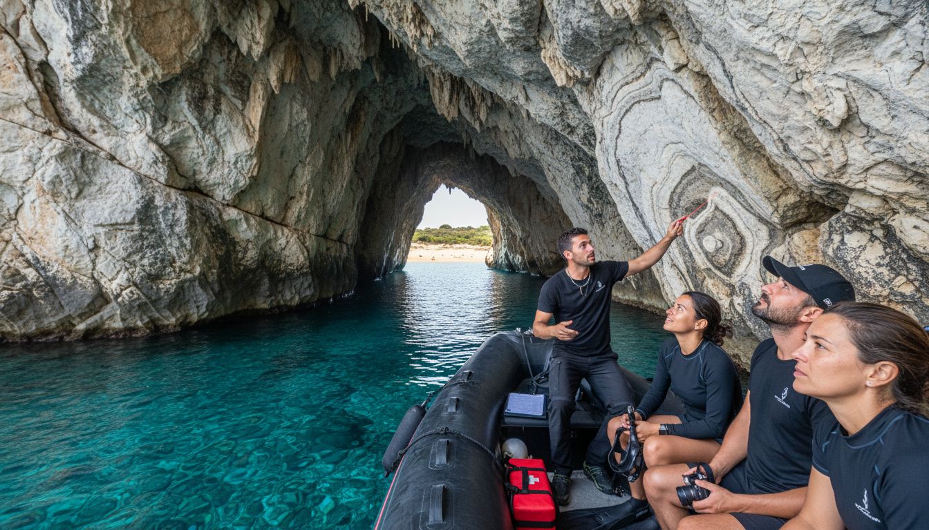 Albania coastal caves