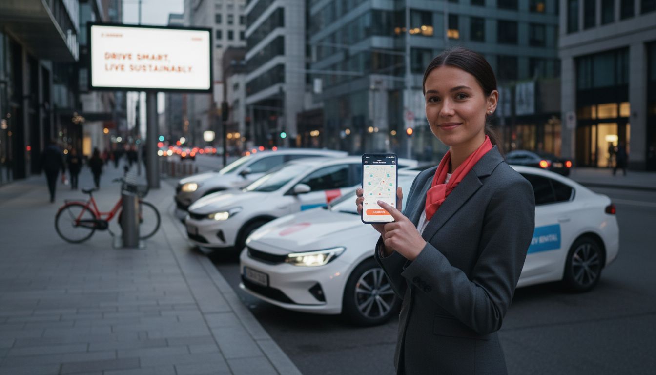 urban carsharing scene