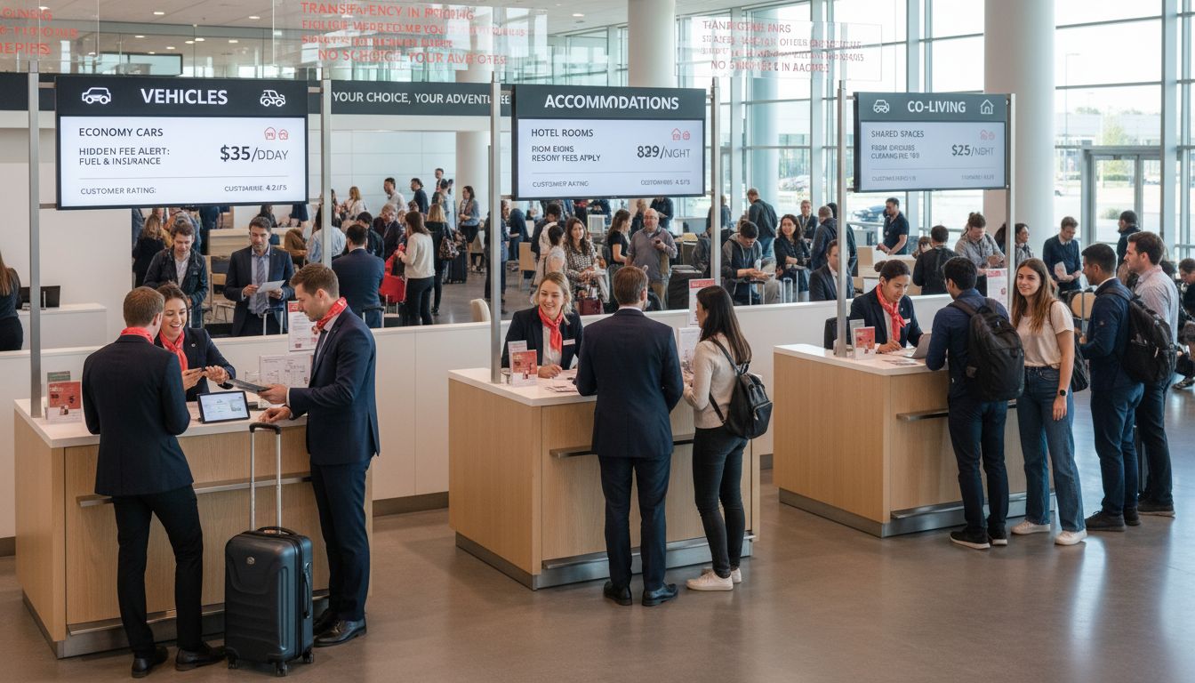 rental options selection