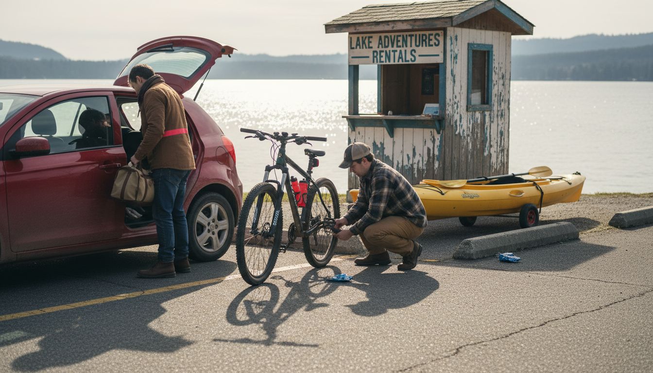 Different rental vehicles for leisure travel