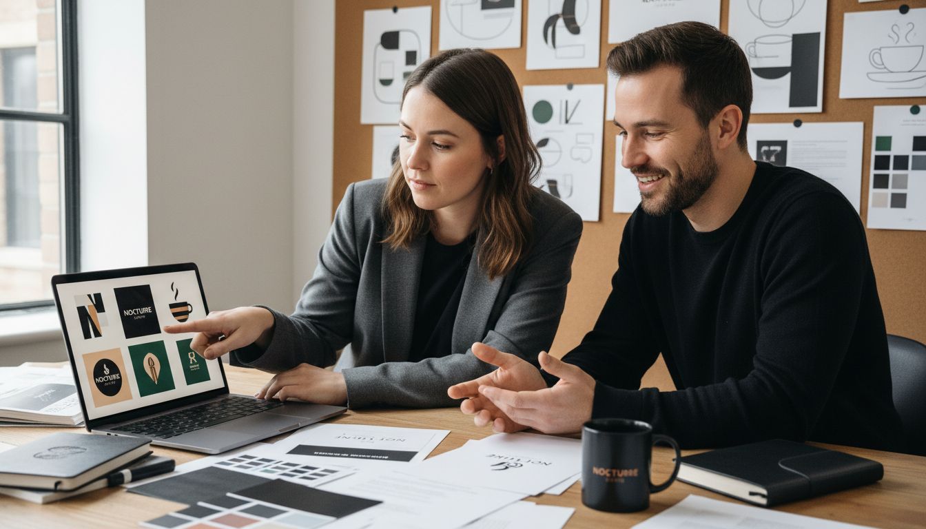 logo designer collaboration