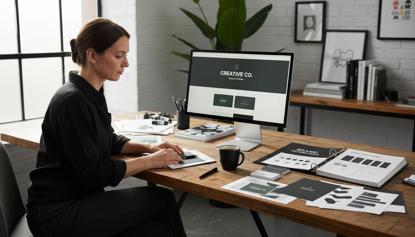 brand guidelines application