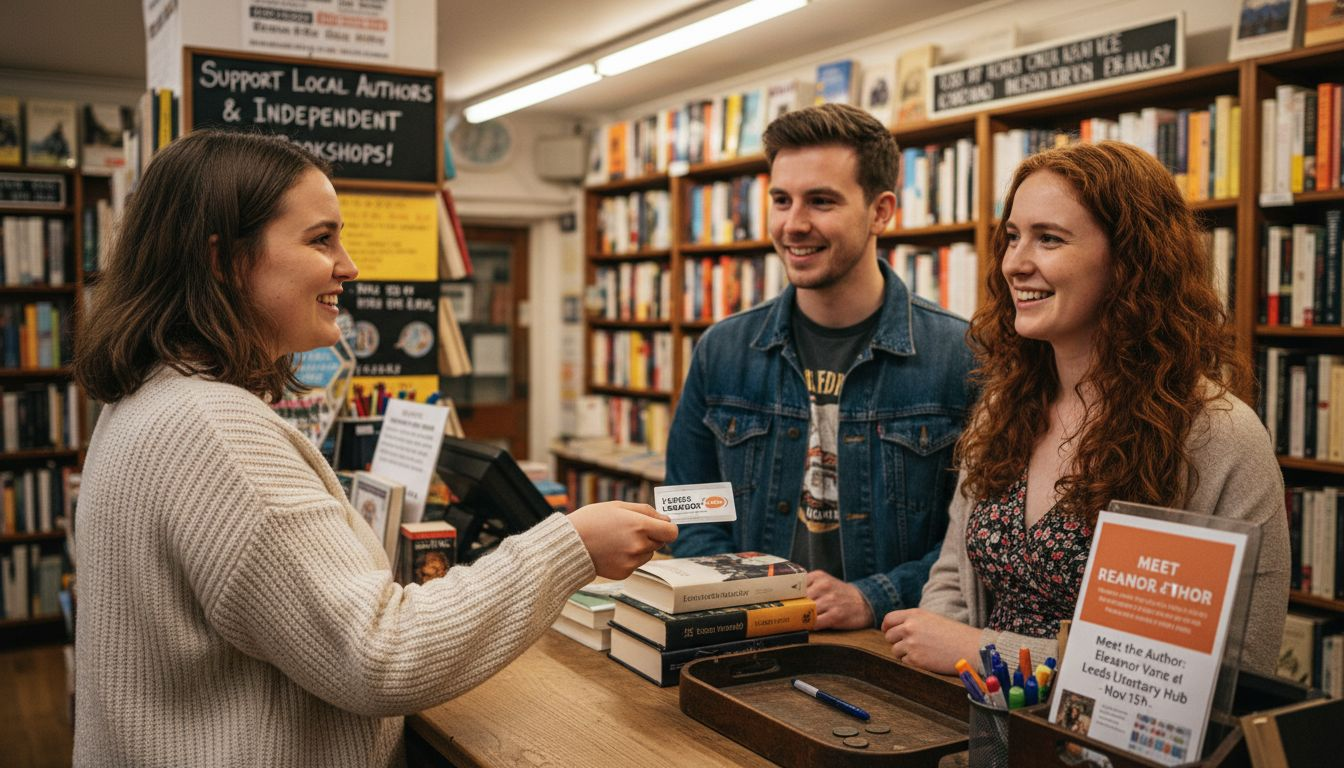 Bookstore employee builds loyalty with local shoppers