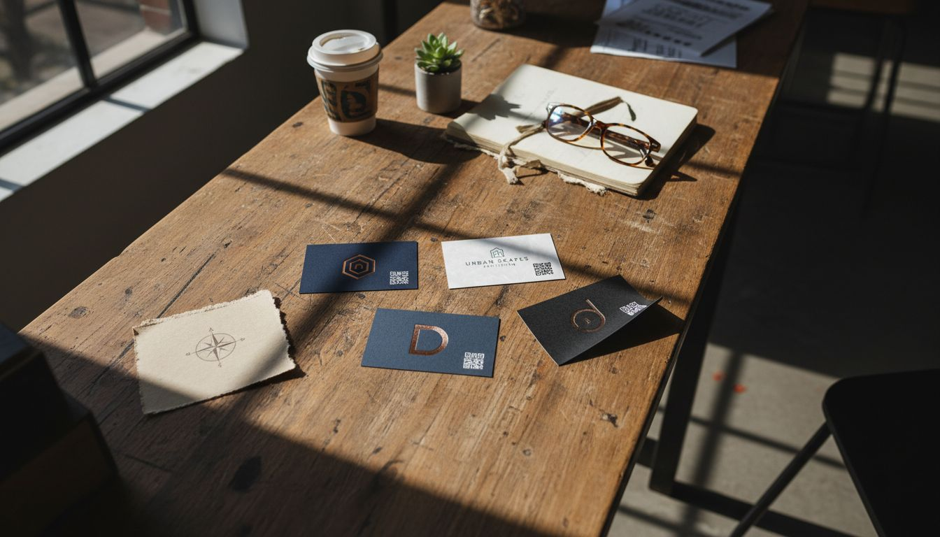 Why business cards matter for UK business owners in 2026 1 2026 business card designs with metallic finishes and QR codes