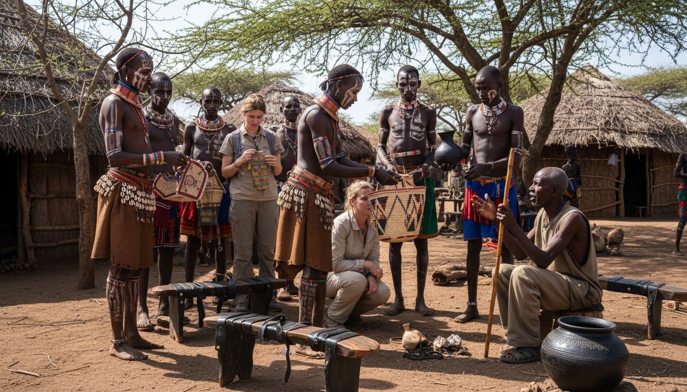 Omo Valley market tribes