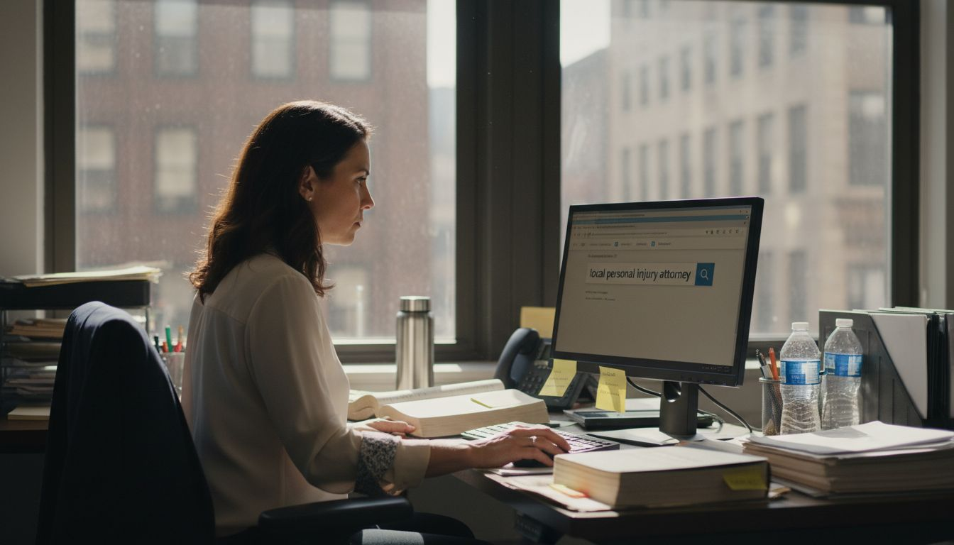 Digital Advertising for Attorneys: Gaining Clients Locally 2 Attorney researching local search advertising keywords