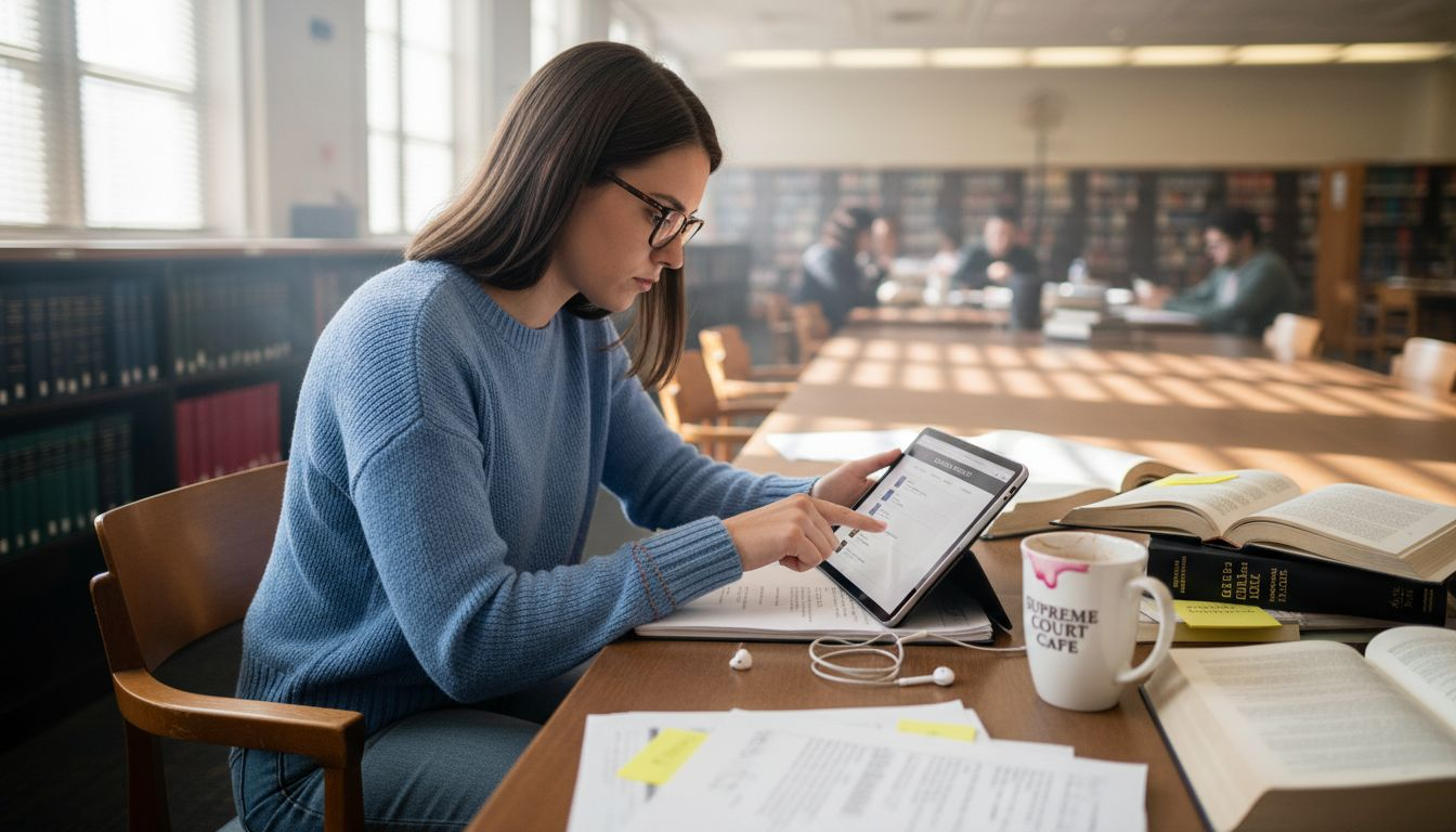 Paralegal testing mobile website navigation