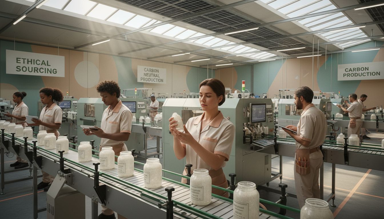 green beauty manufacturing