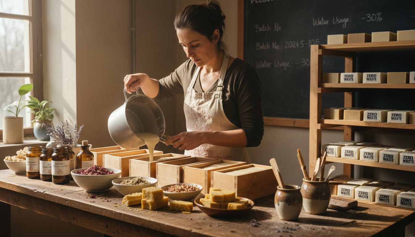 cold process soapmaking