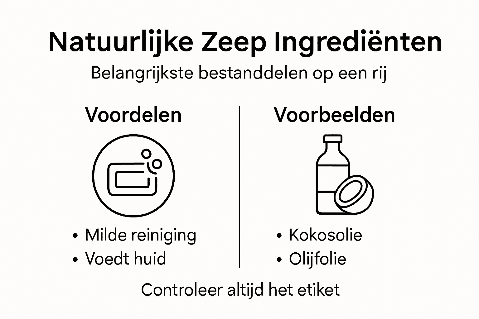 Overzicht: natuurlijke zeep – ingrediënten en hun voordelen
