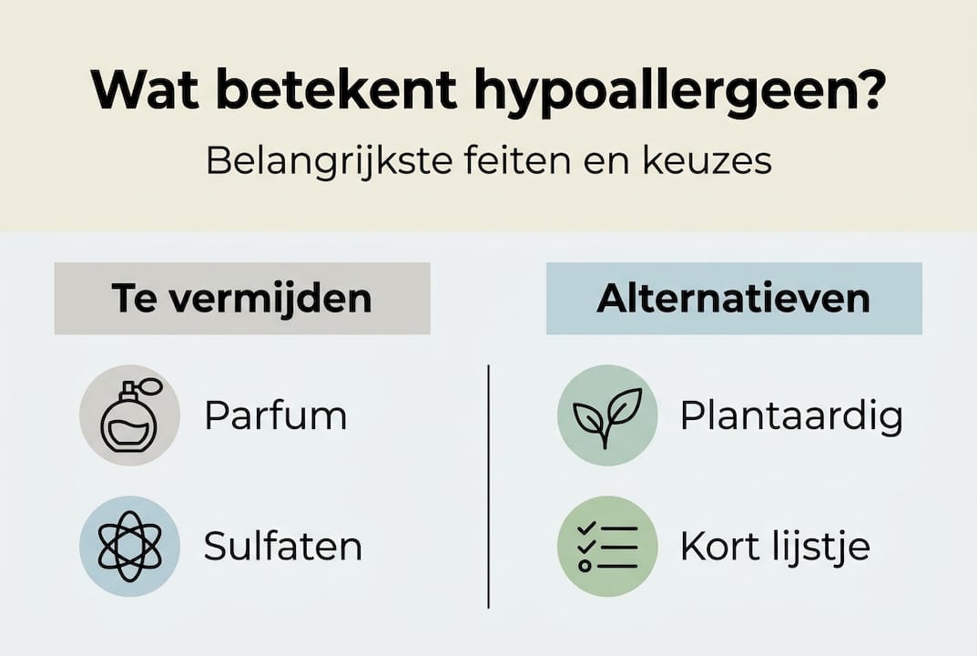 Infographic: waarom hypoallergene zeep niet altijd de beste keuze is en welke alternatieven je kunt overwegen