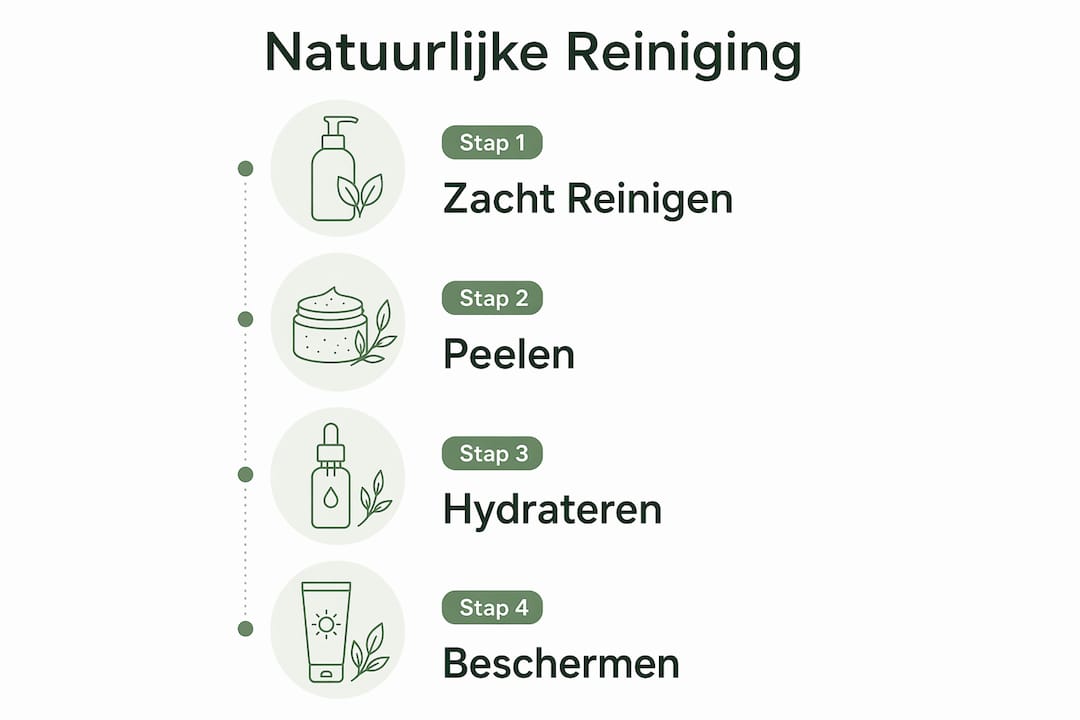 Overzicht: stapsgewijze handleiding voor het natuurlijk schoonmaken