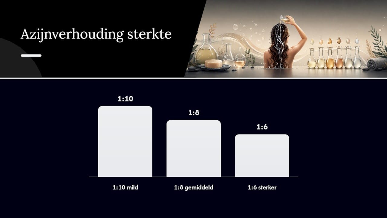Welke verdunning en verhouding zijn veilig? — overview diagram