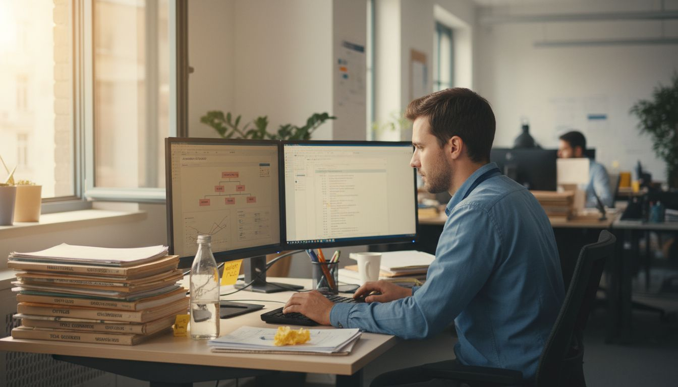 Specialist automates procurement tasks at desk