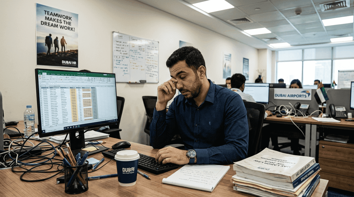 HR manager facing training program challenges