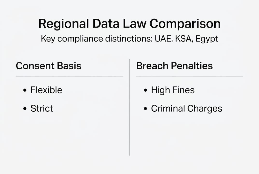 Digital compliance in KSA, UAE & Egypt: 2026 executive guide