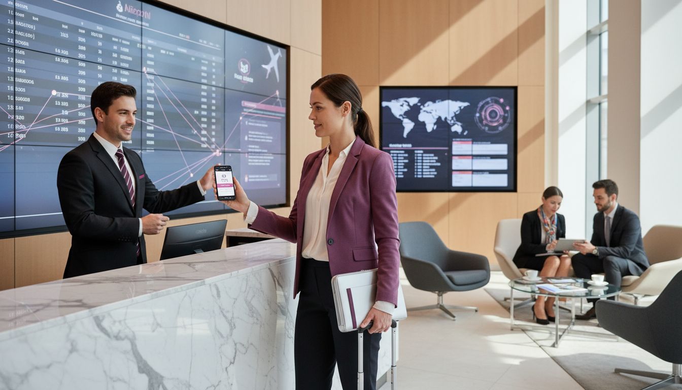 business hotel check-in