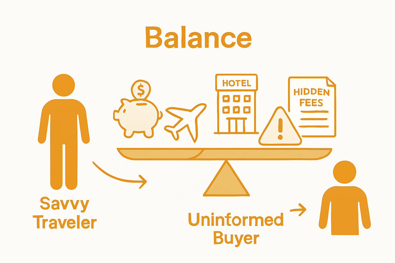 Infographic shows risks and benefits of travel deals