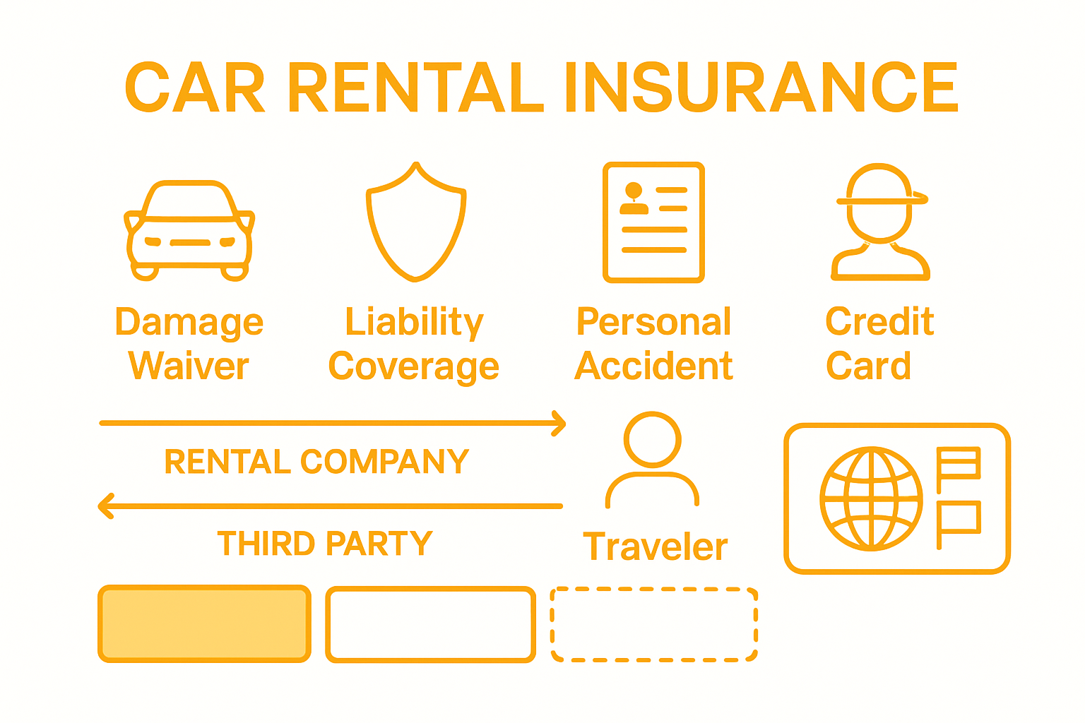 Insurance options comparison infographic