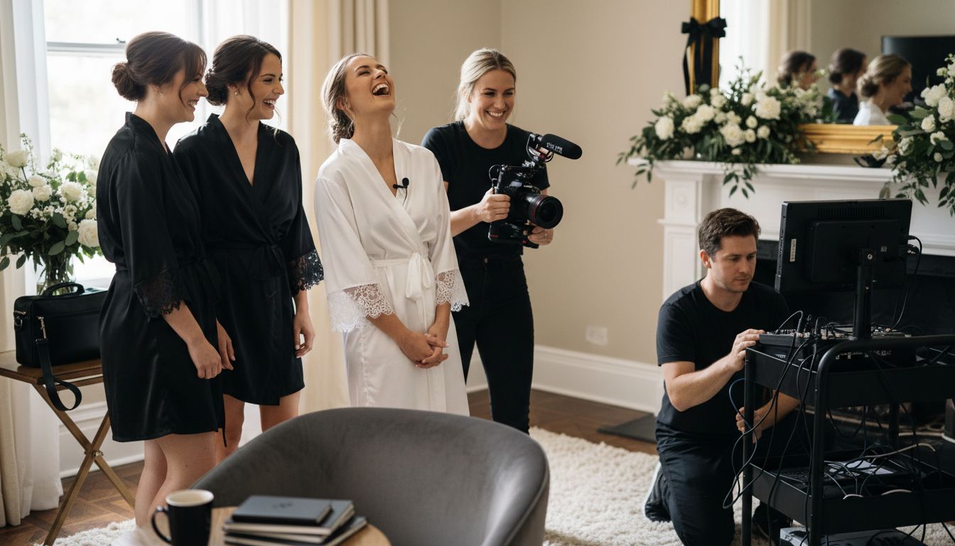 wedding film preparation