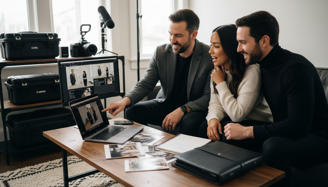 wedding videographer consultation