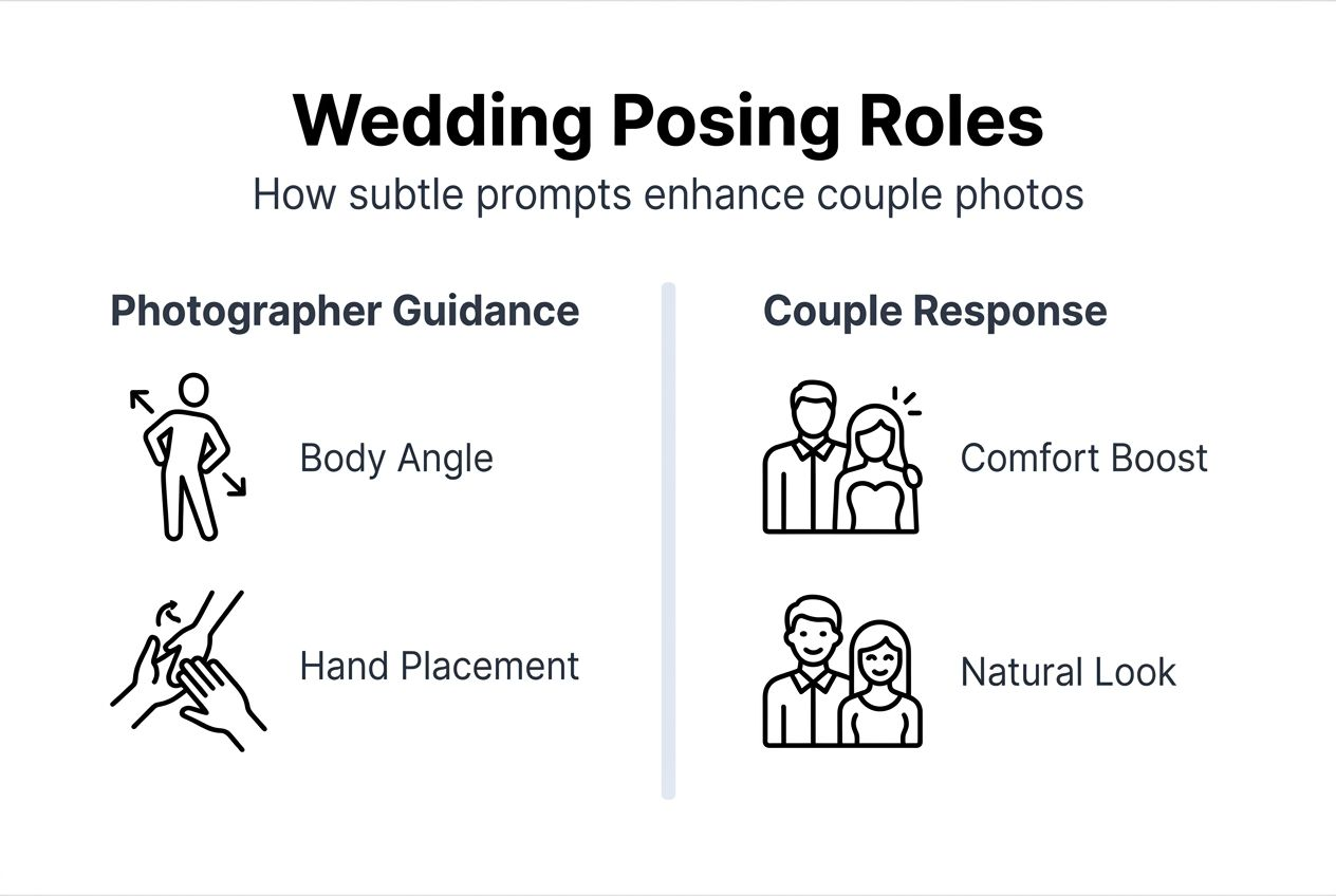 Infographic shows benefits and roles of posing