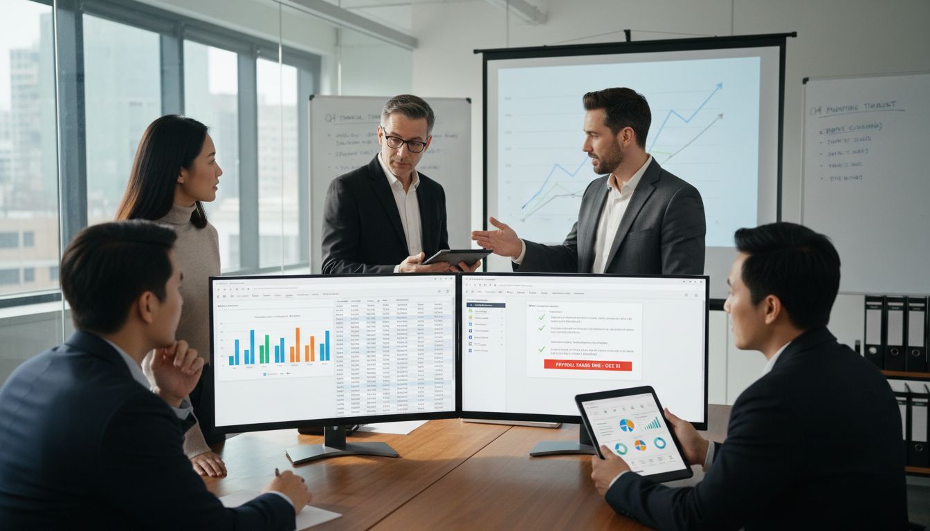 accountancy software dashboard