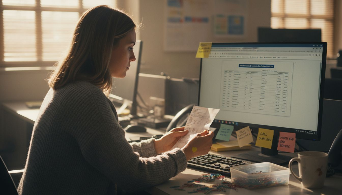 Employee compares payslip with tax code chart