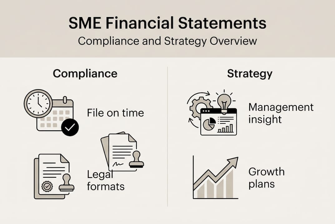 Infographic SME compliance and strategy highlights