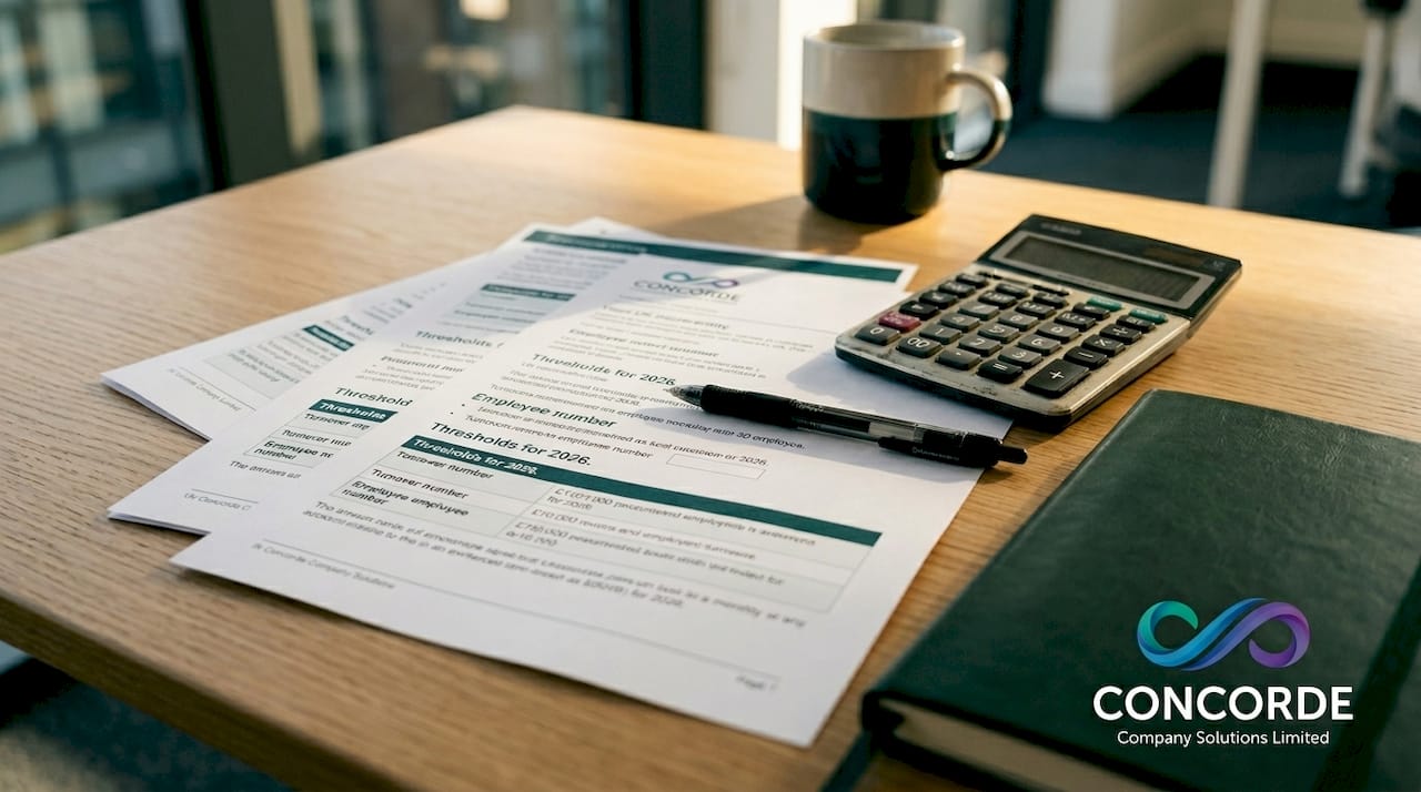 Financial documents detailing micro-entity criteria