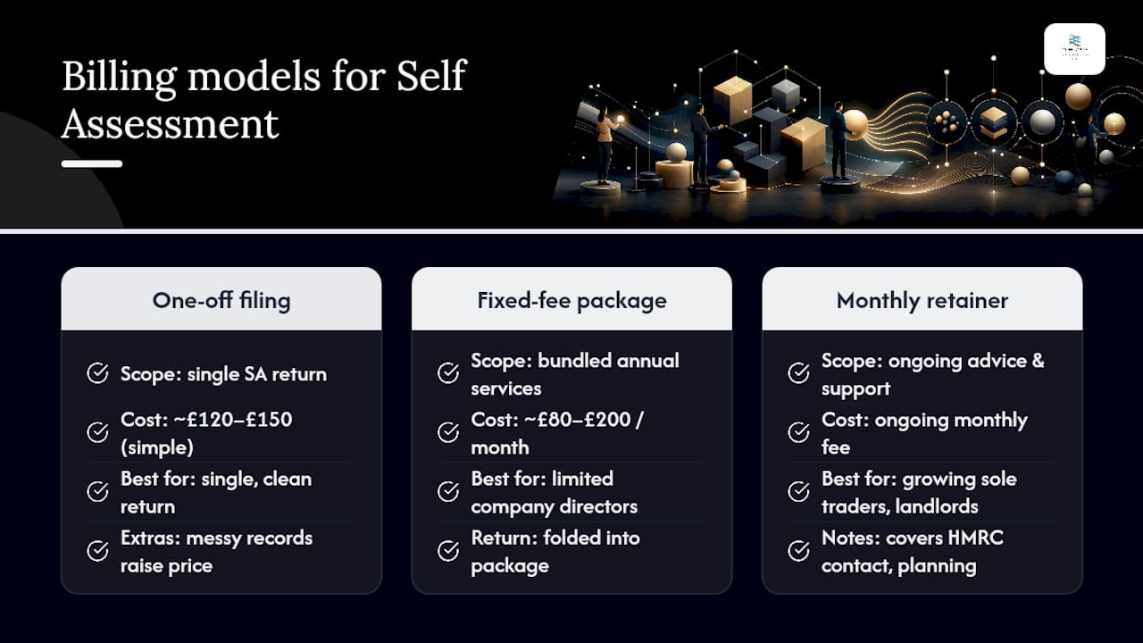 Comparison of accountant billing models