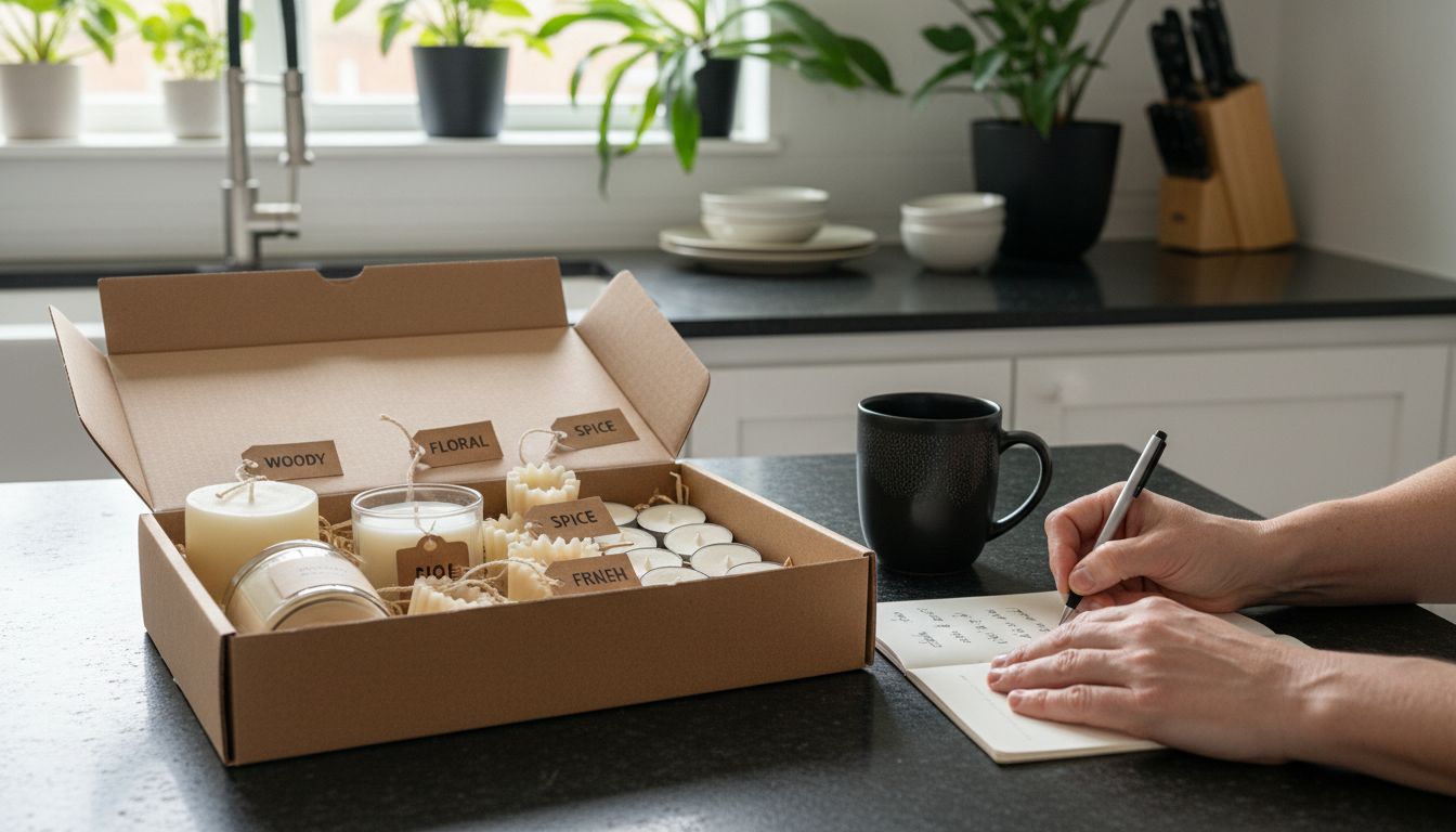 candle bundle unboxing