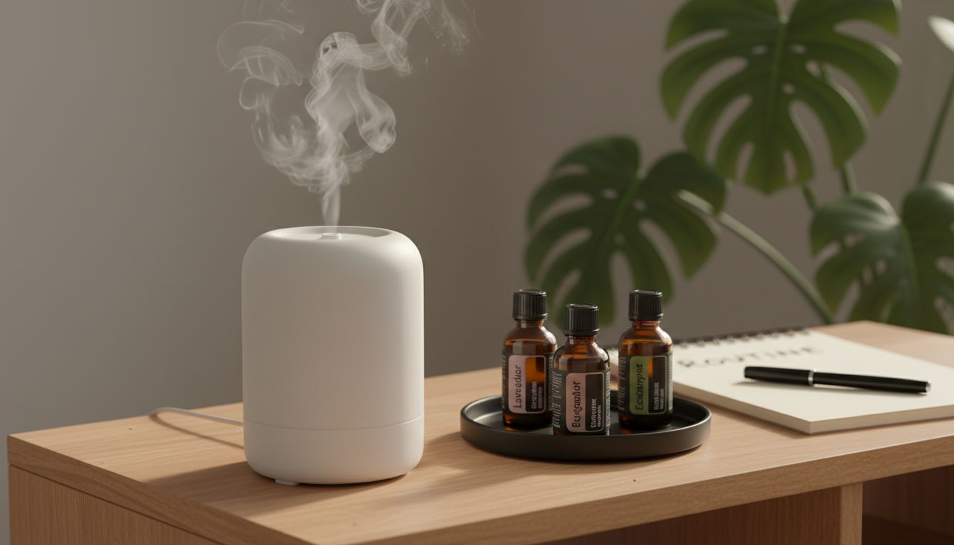 Ultrasonic diffuser releasing fine mist