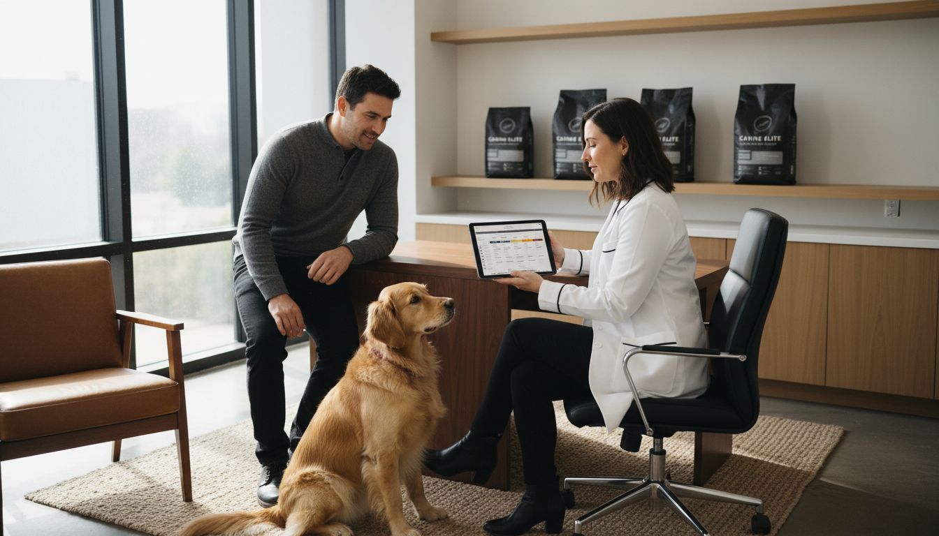 veterinary pet food consultation