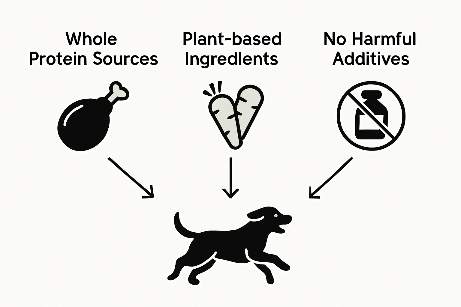 Checklist for selecting natural dog food
