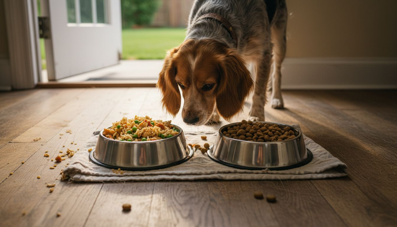 Comparison of premium vs standard dog food