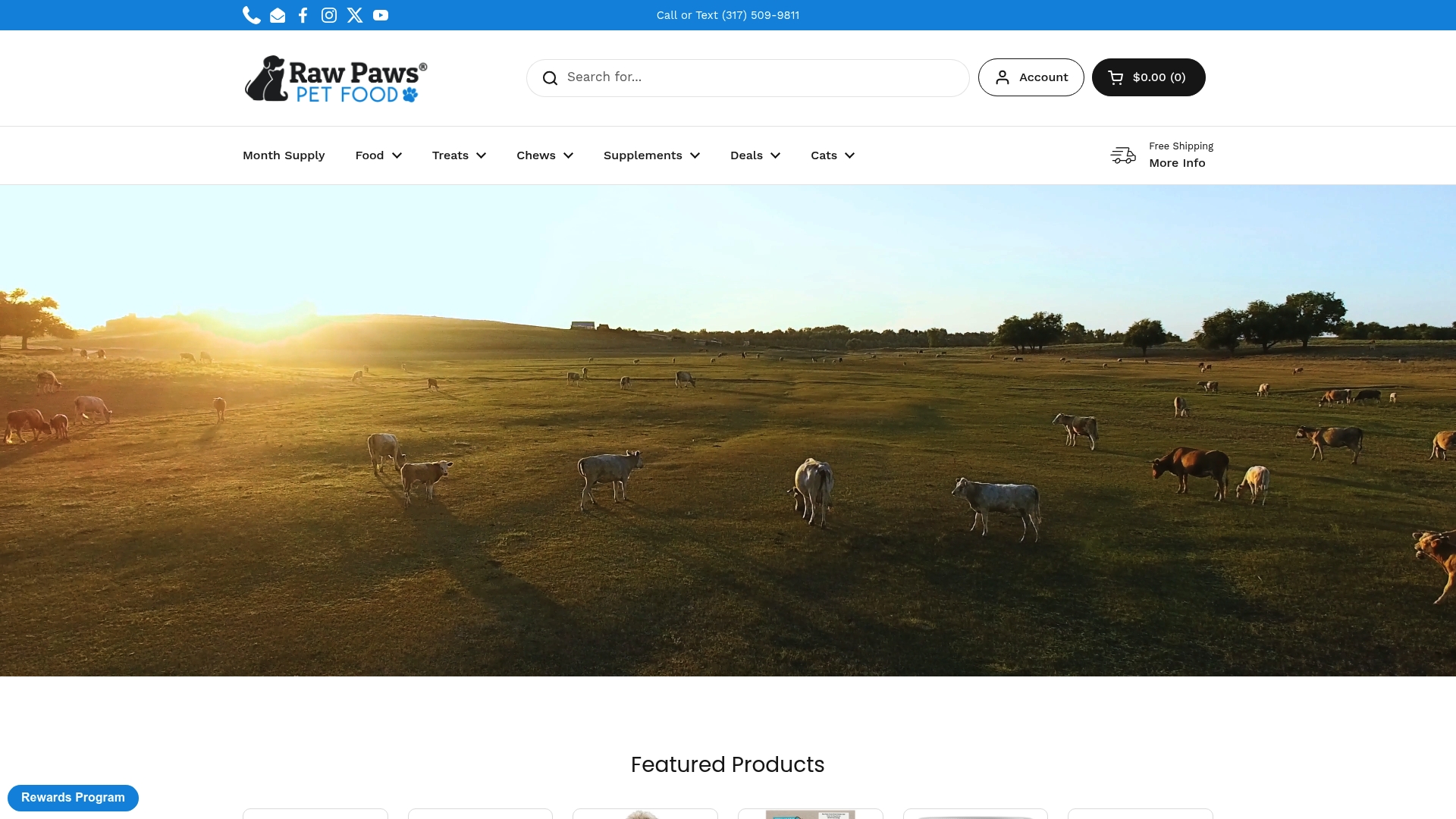 https://rawpawspetfood.com