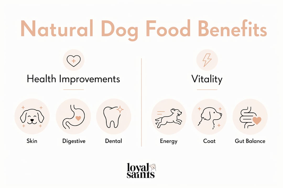 Infographic comparing health improvements and vitality benefits