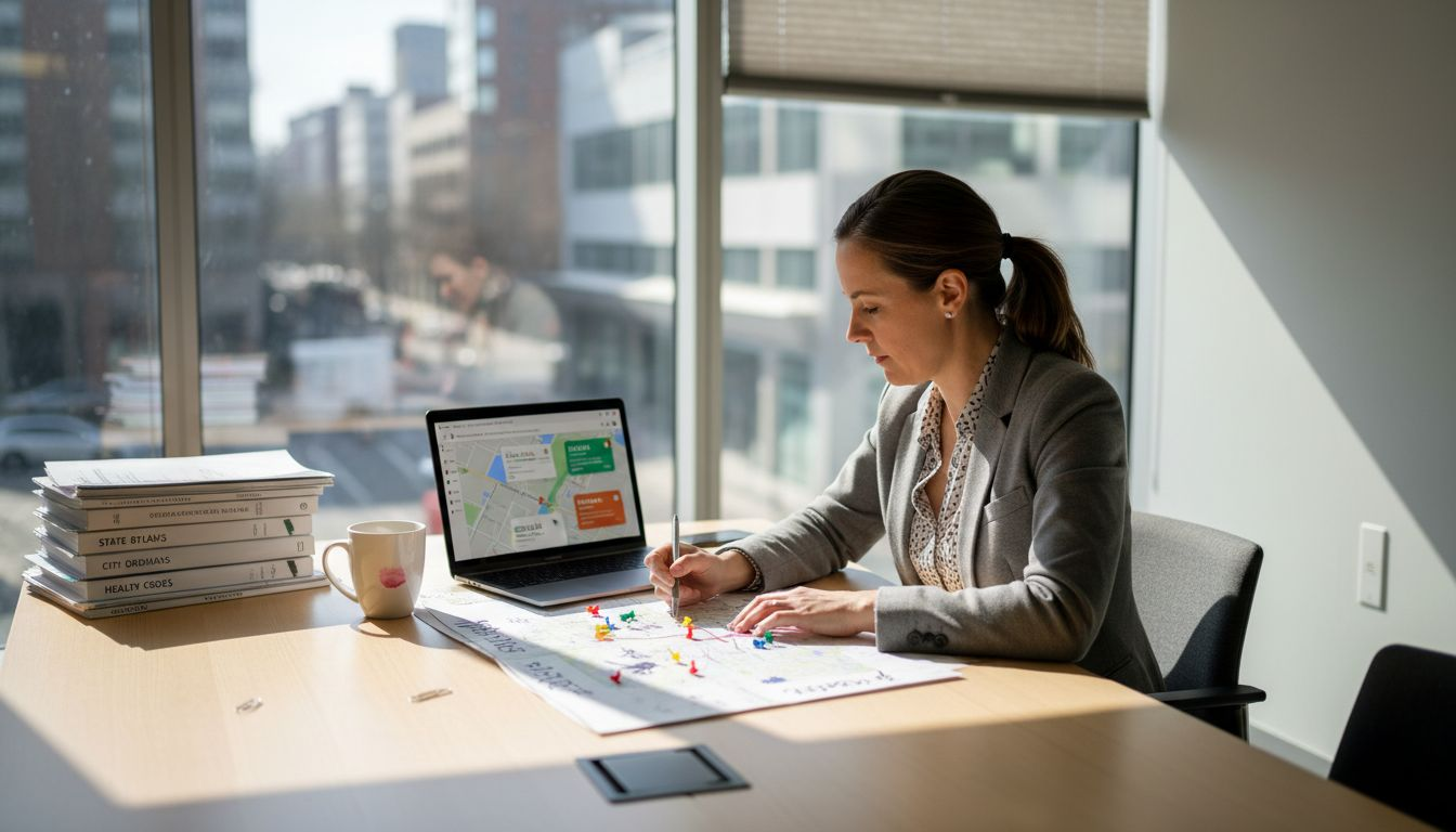 Marketing manager auditing iGaming local pack