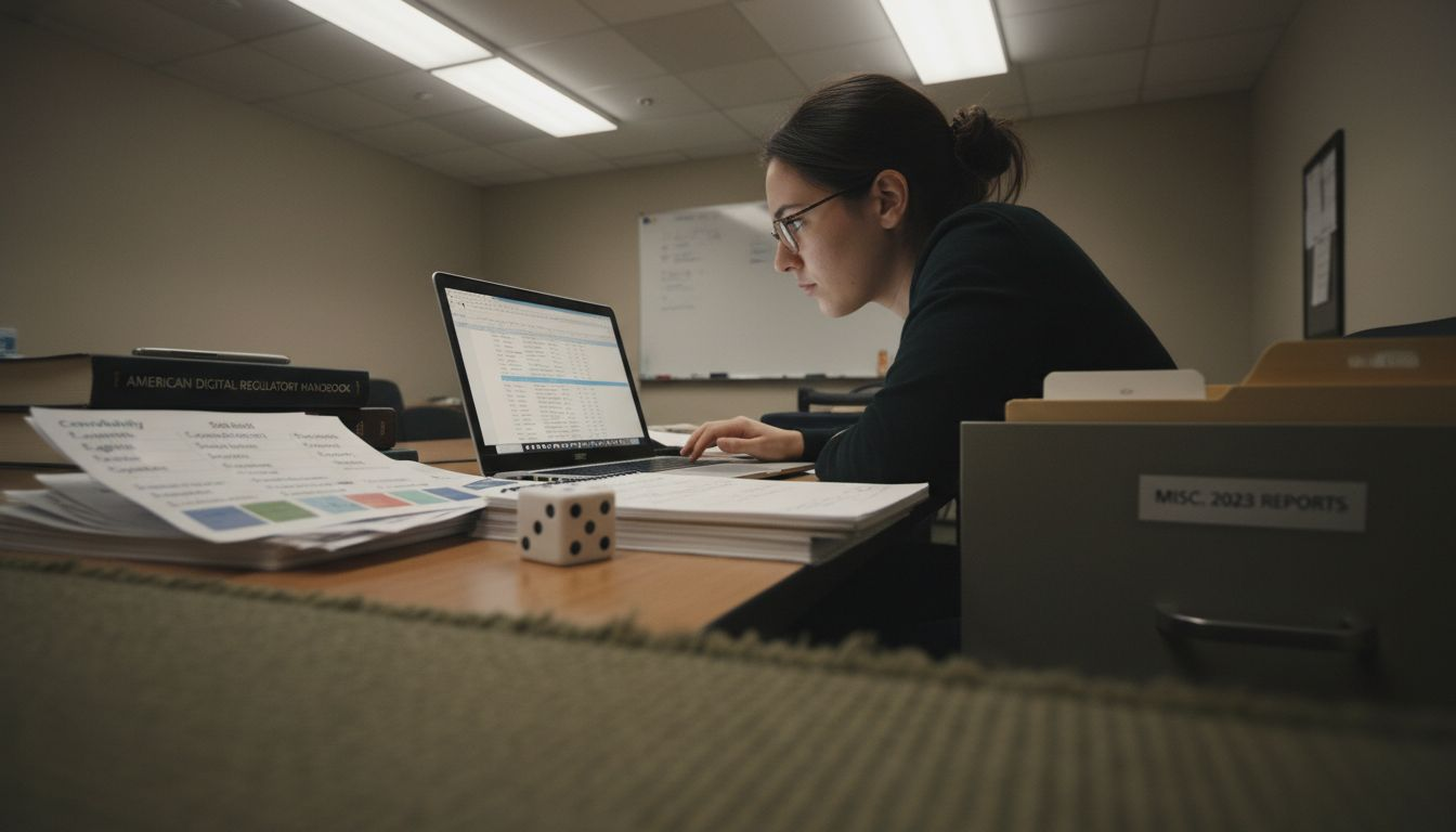 Technical analyst working on gaming SEO