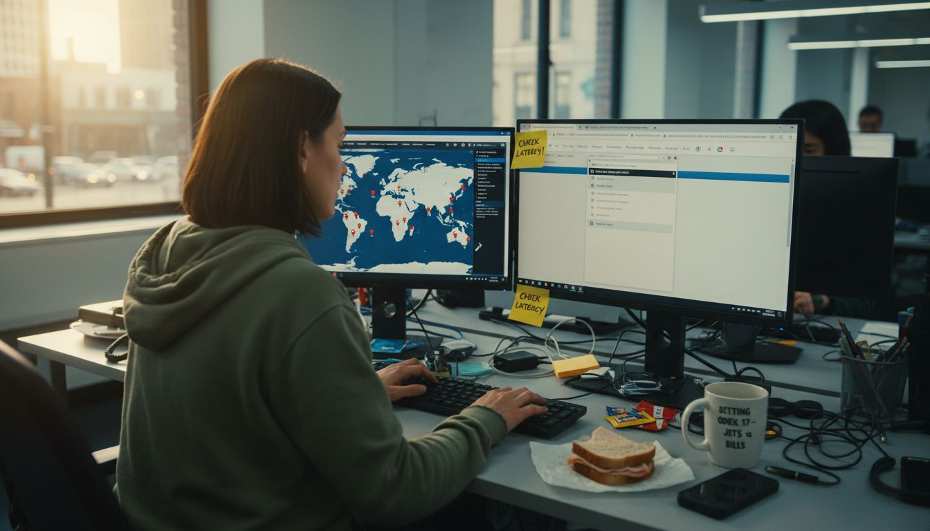 IT specialist configures geo-targeting for betting