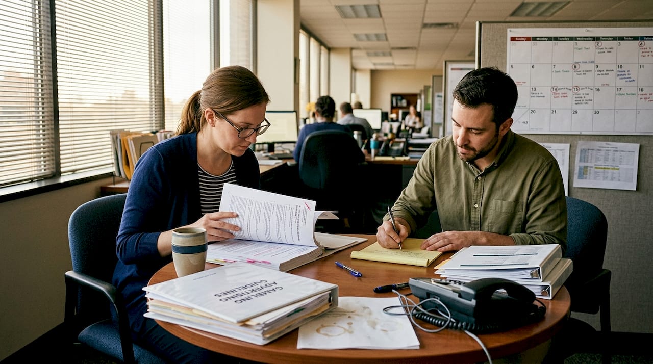 Compliance experts checking gambling regulations