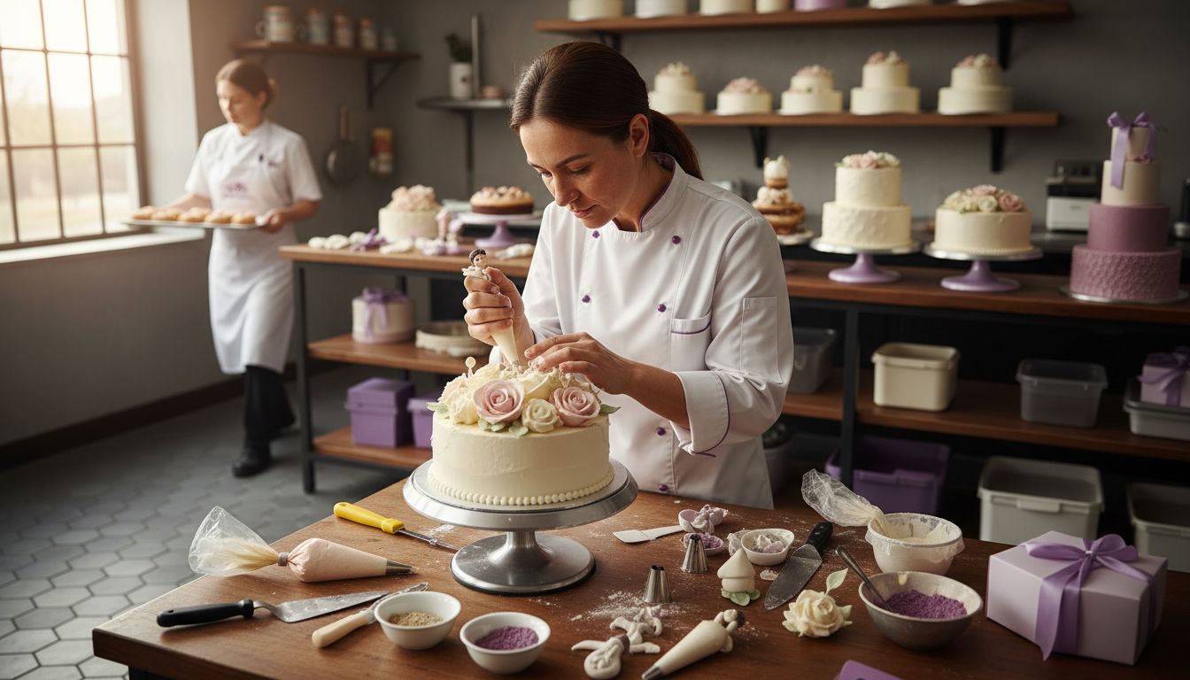 professional cake decorating