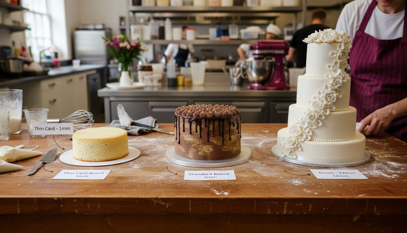 cake board materials selection